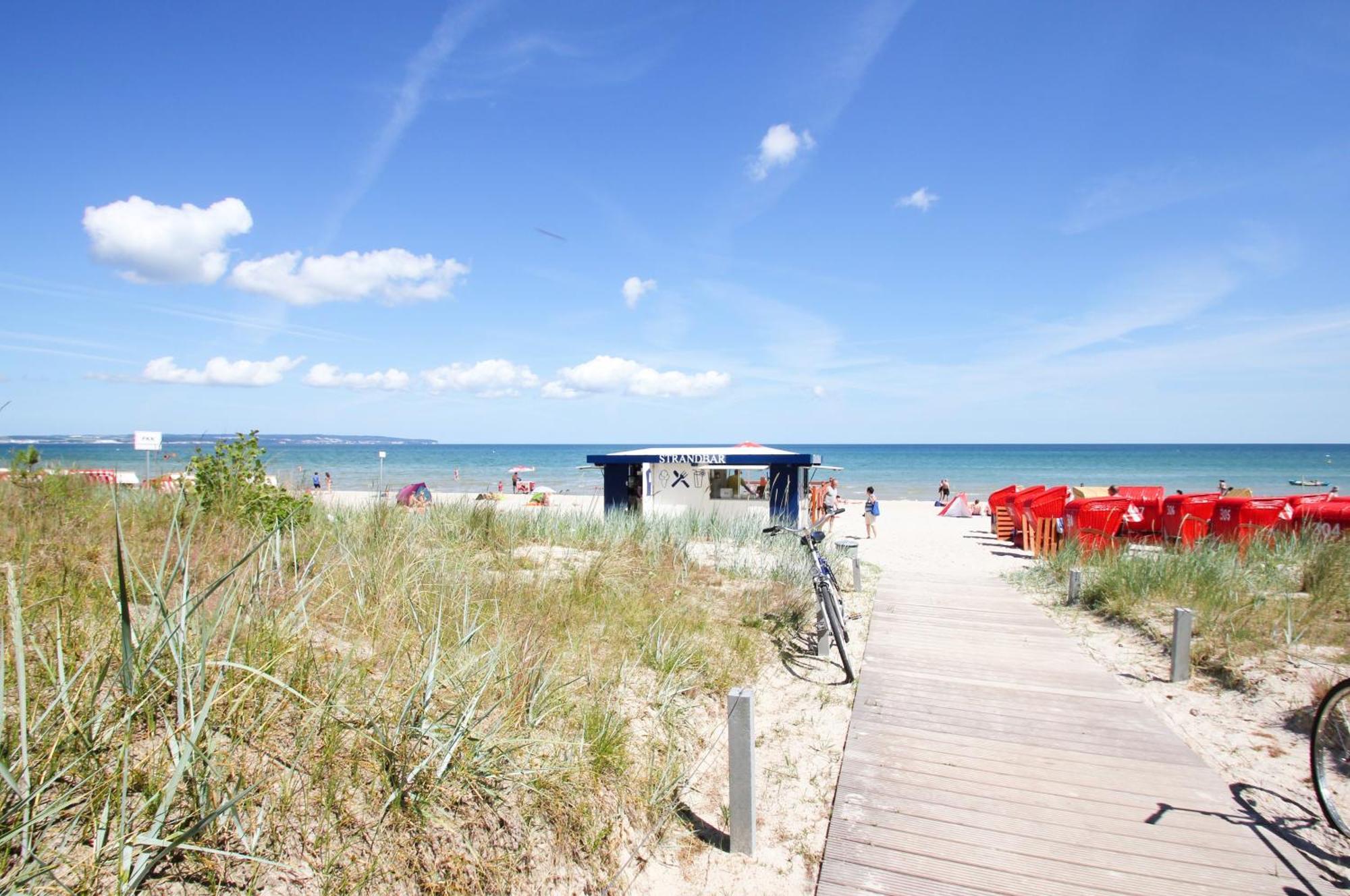 Aparthotel Ostsee Fewo 36 Balkon, Meerblick, Strand บินซ์ ภายนอก รูปภาพ